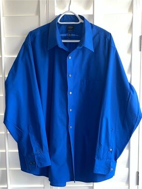 Arrow Men's Dress Shirt - Bright Blue